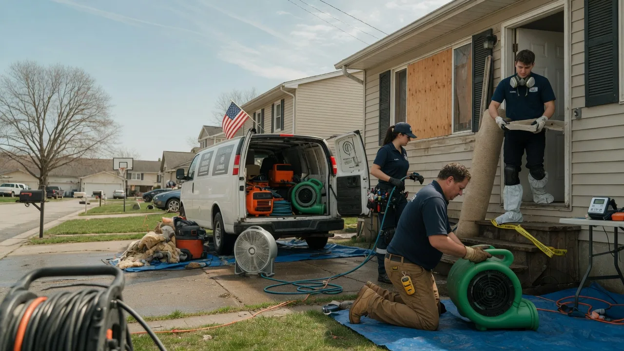 Water Damage Restoration in Paw Paw, IL near me